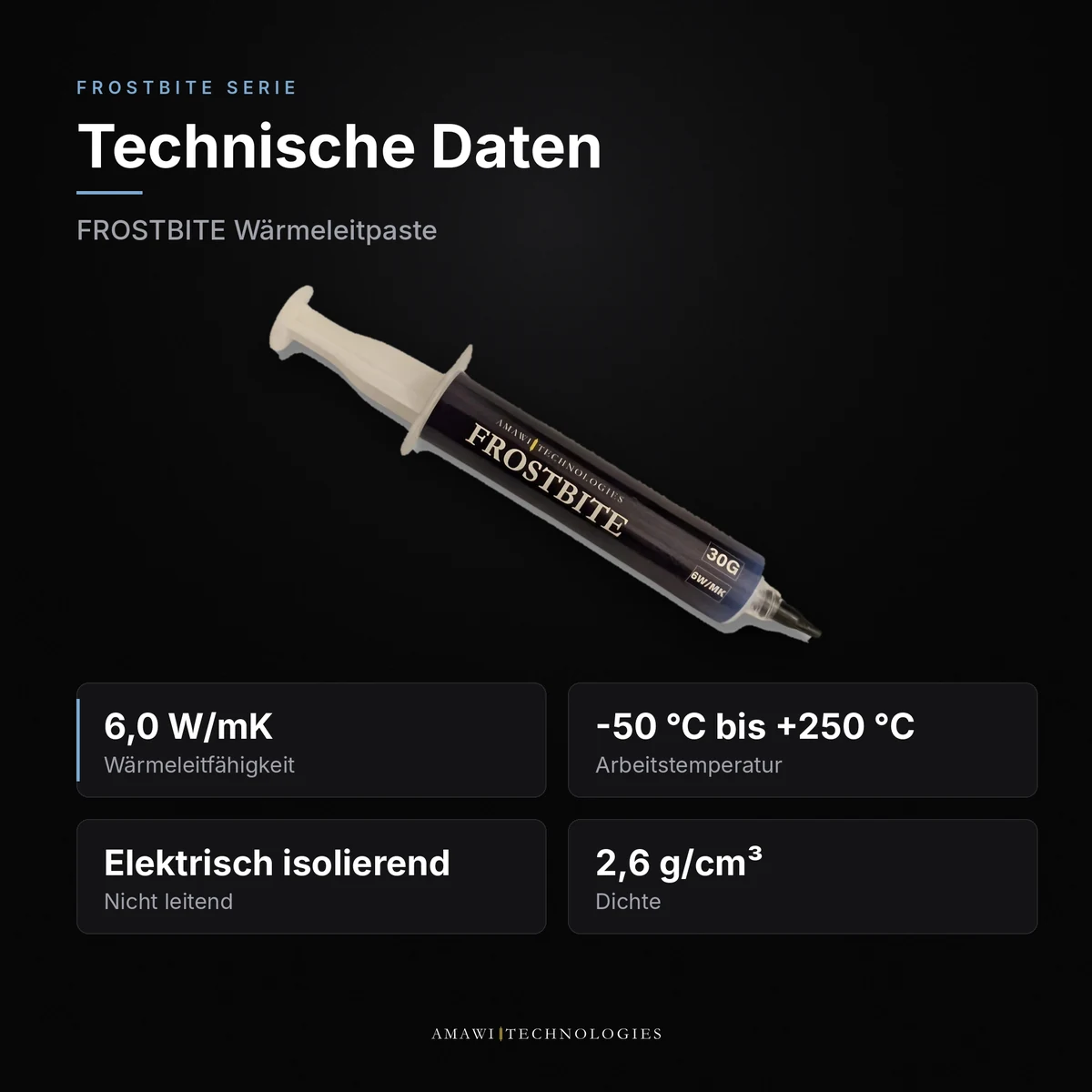 Frostbite Wärmeleitpaste – 6 W/mK thumbnail 2