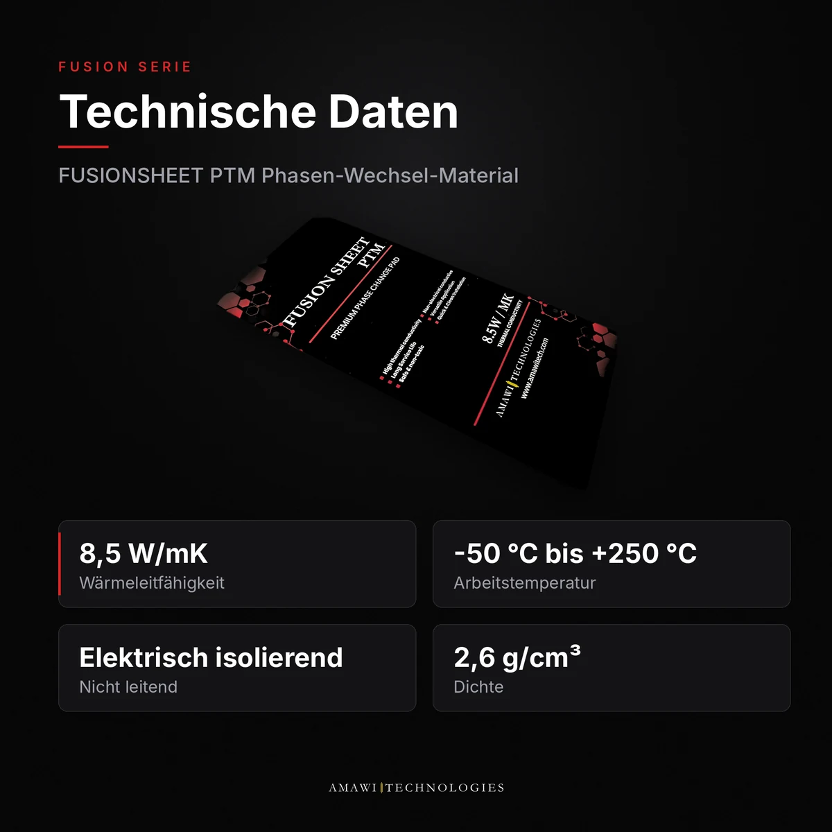 FUSIONSHEET PTM Phase-Change-Sheet – 8,5 W/mK, kein Pump-Out thumbnail 5