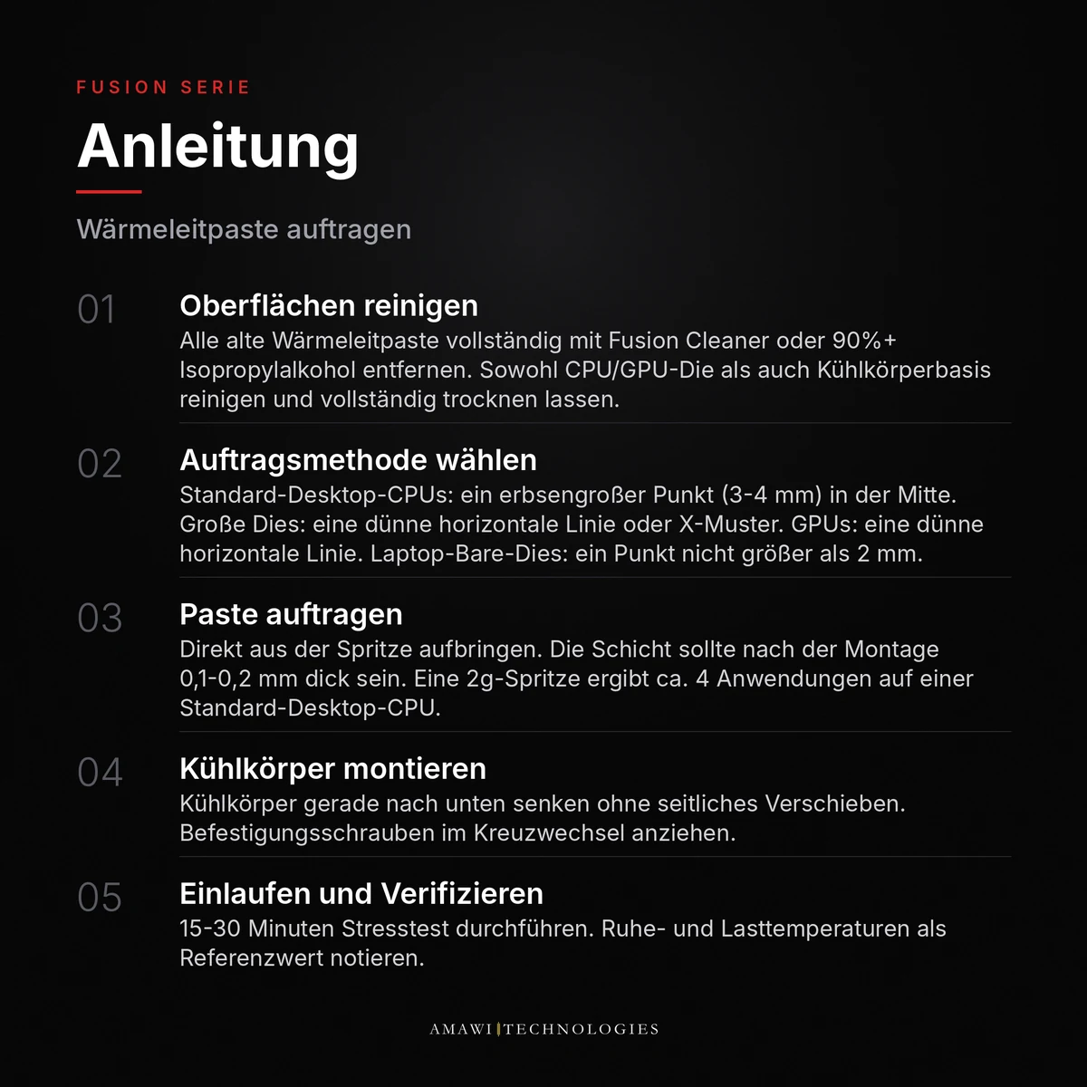 Fusion Supreme Wärmeleitpaste – 15 W/mK thumbnail 5