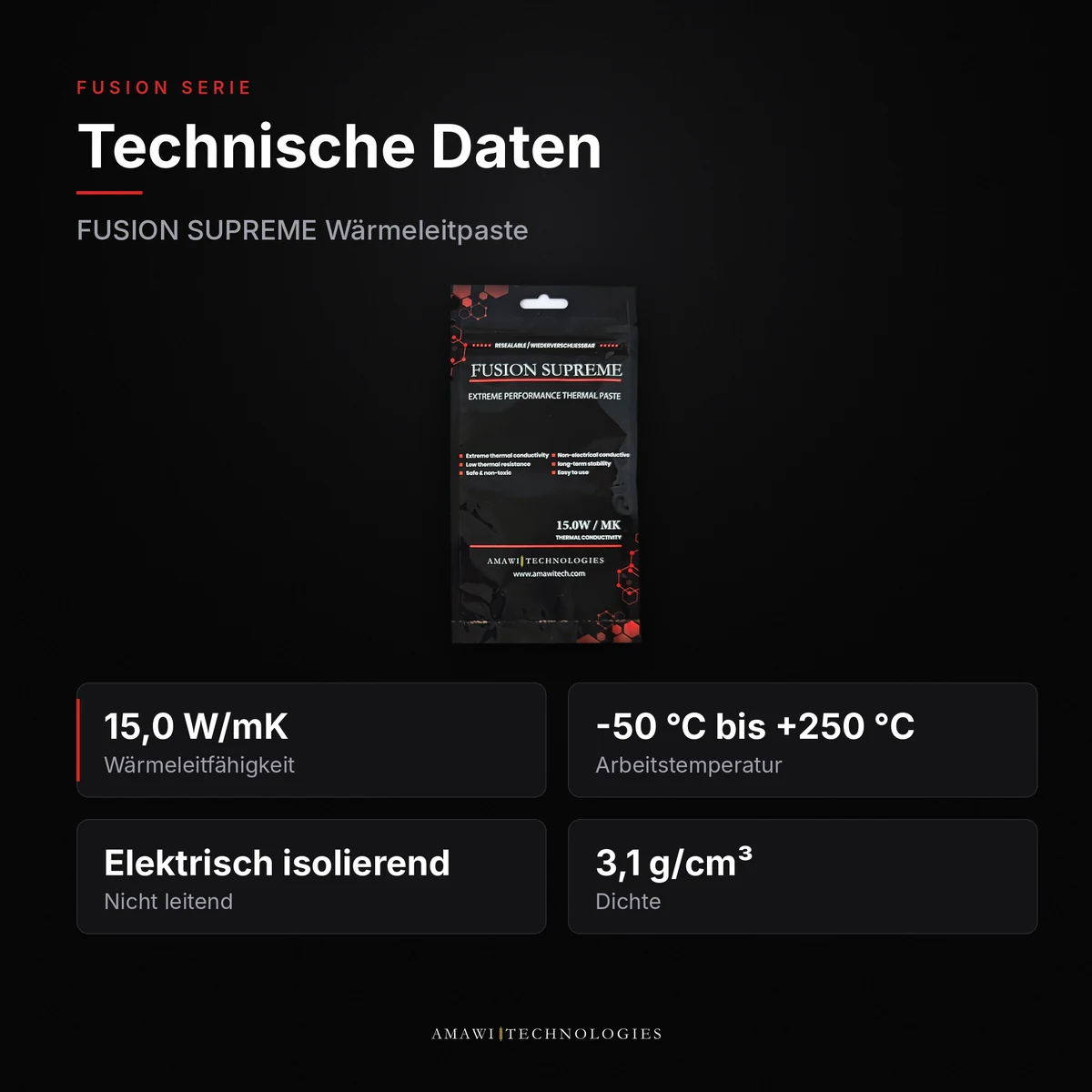 Fusion Supreme Wärmeleitpaste – 15 W/mK thumbnail 3